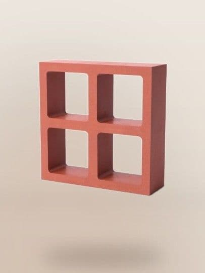 Four Square Breeze Block