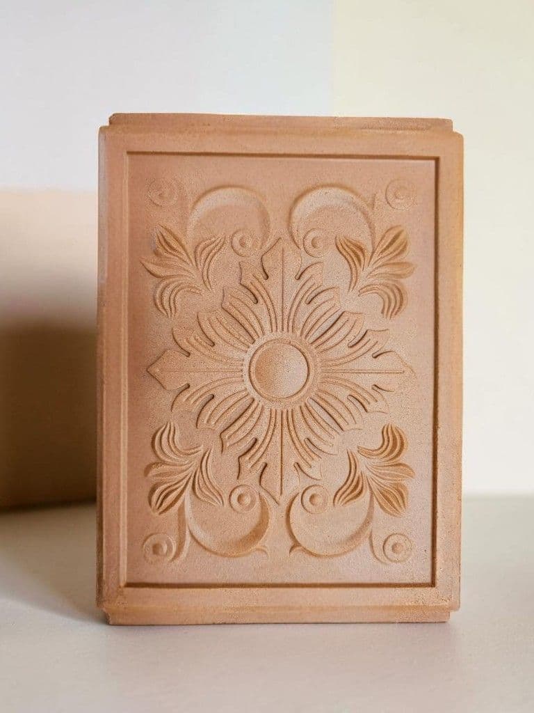 Ceiling Tile — Floral Motif