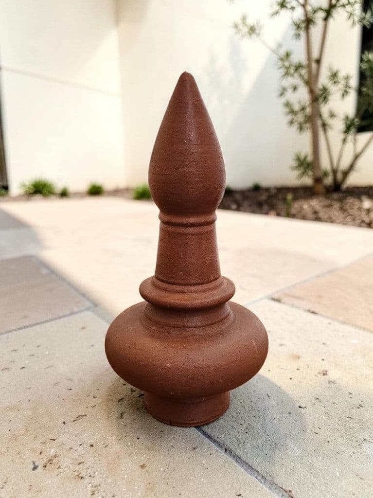 Clay Gopura — Ridge Finial