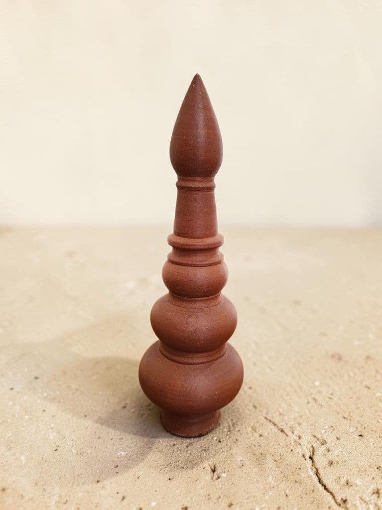 Clay Gopura — Triple Tier