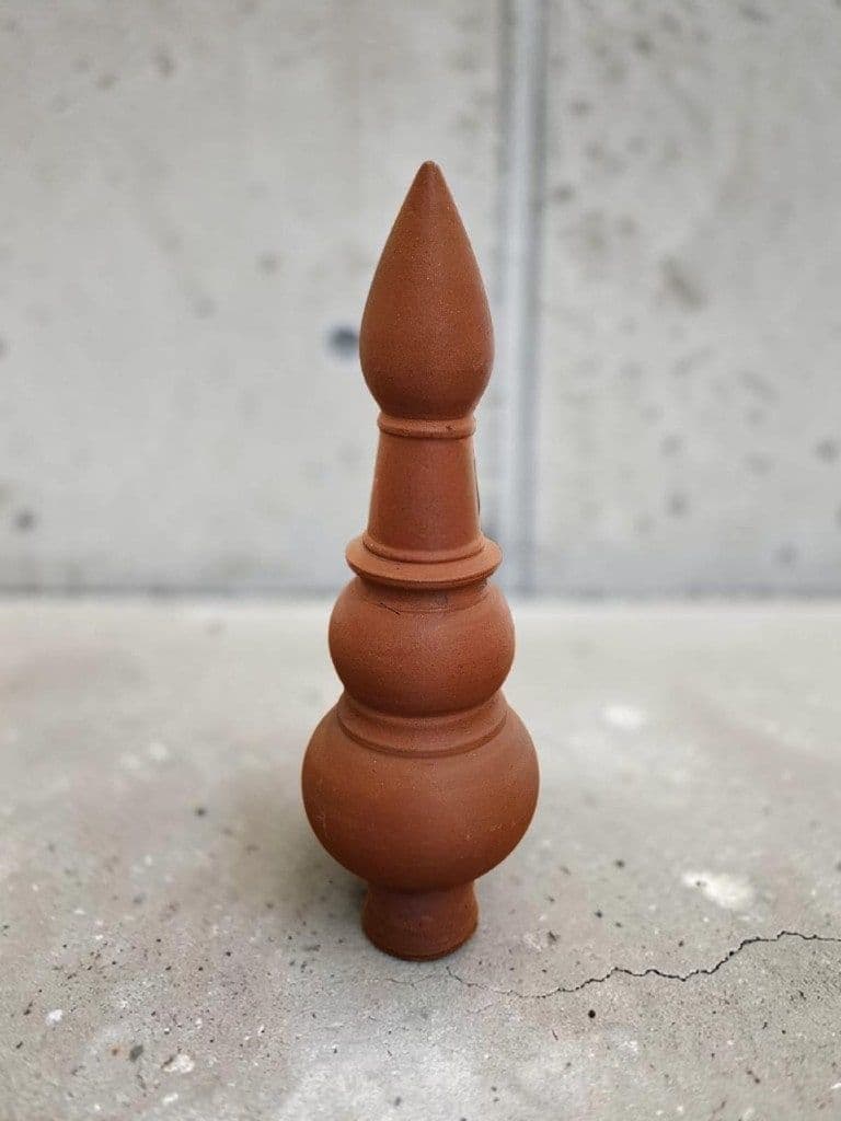 Clay Gopura — Double Bulb